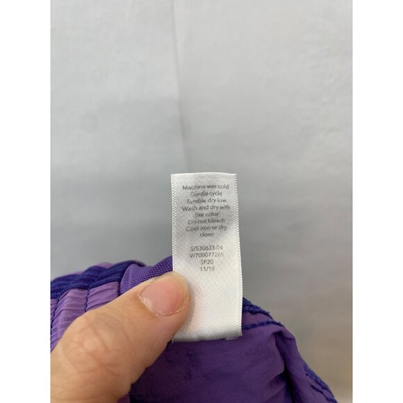 Athleta Women's Purple Stripe Expedition Short Lightweight Nylon Size 6 - Picture 5 of 5